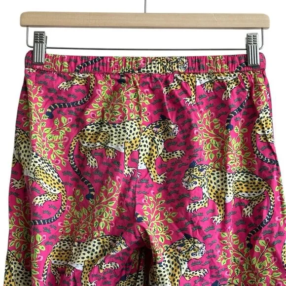 PrintFresh Bagheera Pajama Pants XXS Tobacco Hot Pink Organic Cotton - Picture 6 of 11
